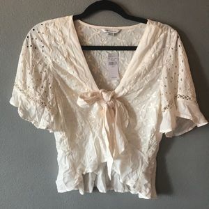 NWT, Front tie shirt American Eagle shirt